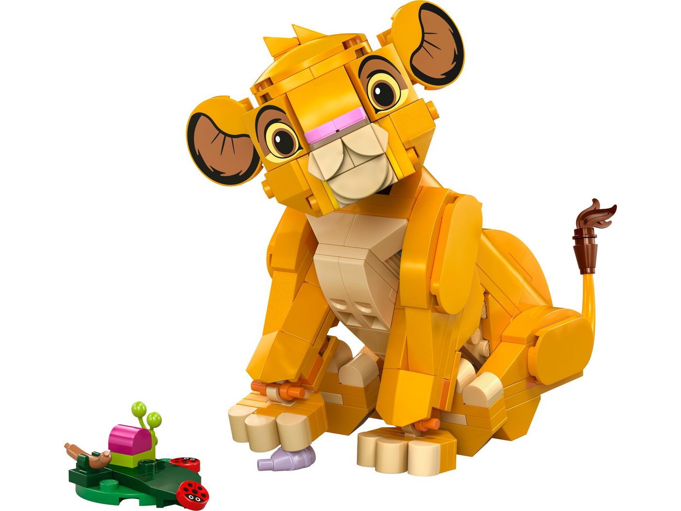 LEGO® LEGO® Disney 43243 Simba, das Löwenjunge des Königs Spielbausteine – Bild 2 von 3
