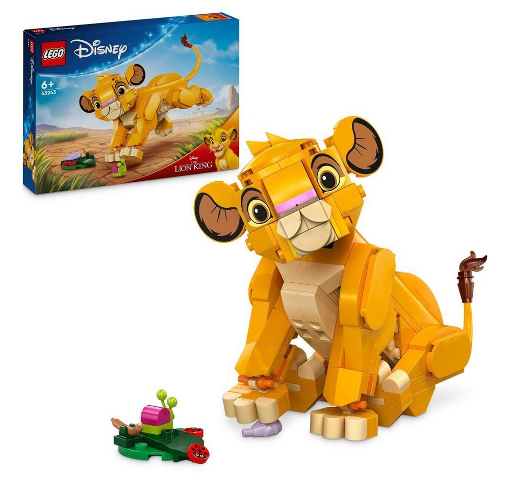 LEGO® LEGO® Disney 43243 Simba, das Löwenjunge des Königs Spielbausteine – Bild 3 von 3