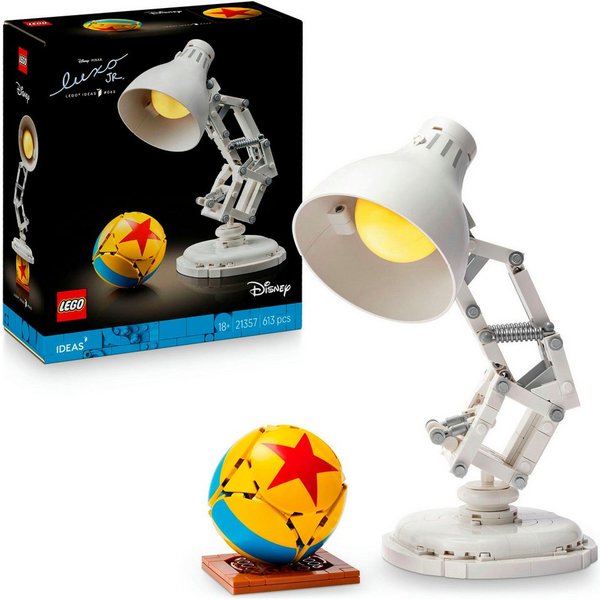 LEGO® Disney Pixar Luxo Jr. (21357), LEGO Ideas Konstruktionsspielsteine, (613 St), Made in Europe