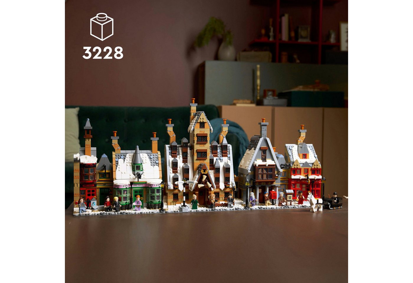 LEGO® Dorf Hogsmeade – Sammleredition (76457), LEGO Harry Potter™ Konstruktionsspielsteine, (3228 St), Exklusives Set – Bild 4 von 5