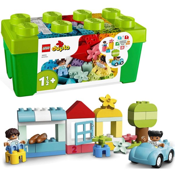 LEGO® LEGO DUPLO Steinebox (10913), LEGO DUPLO Classic Konstruktionsspielsteine, (65 St), Made in Europe