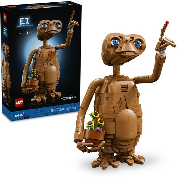 LEGO® E.T. the Extra-Terrestrial (21370), LEGO LEGO Ideas Konstruktionsspielsteine, (1226 St), Made in Europe
