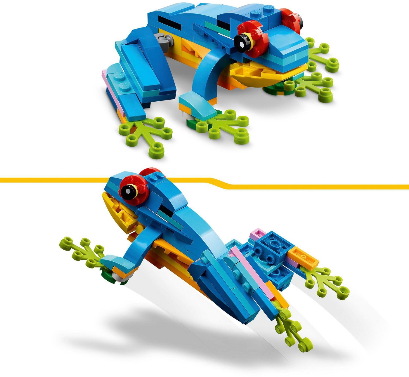 LEGO® Exotischer Papagei (31136), LEGO Creator 3in1 Konstruktionsspielsteine, (253 St) – Bild 5 von 5