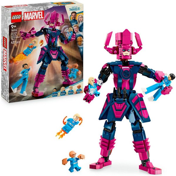 LEGO® Fantastic Four vs. Galactus Baufigur (76316), LEGO Super Heroes Konstruktionsspielsteine, (427 St), Made in Europe
