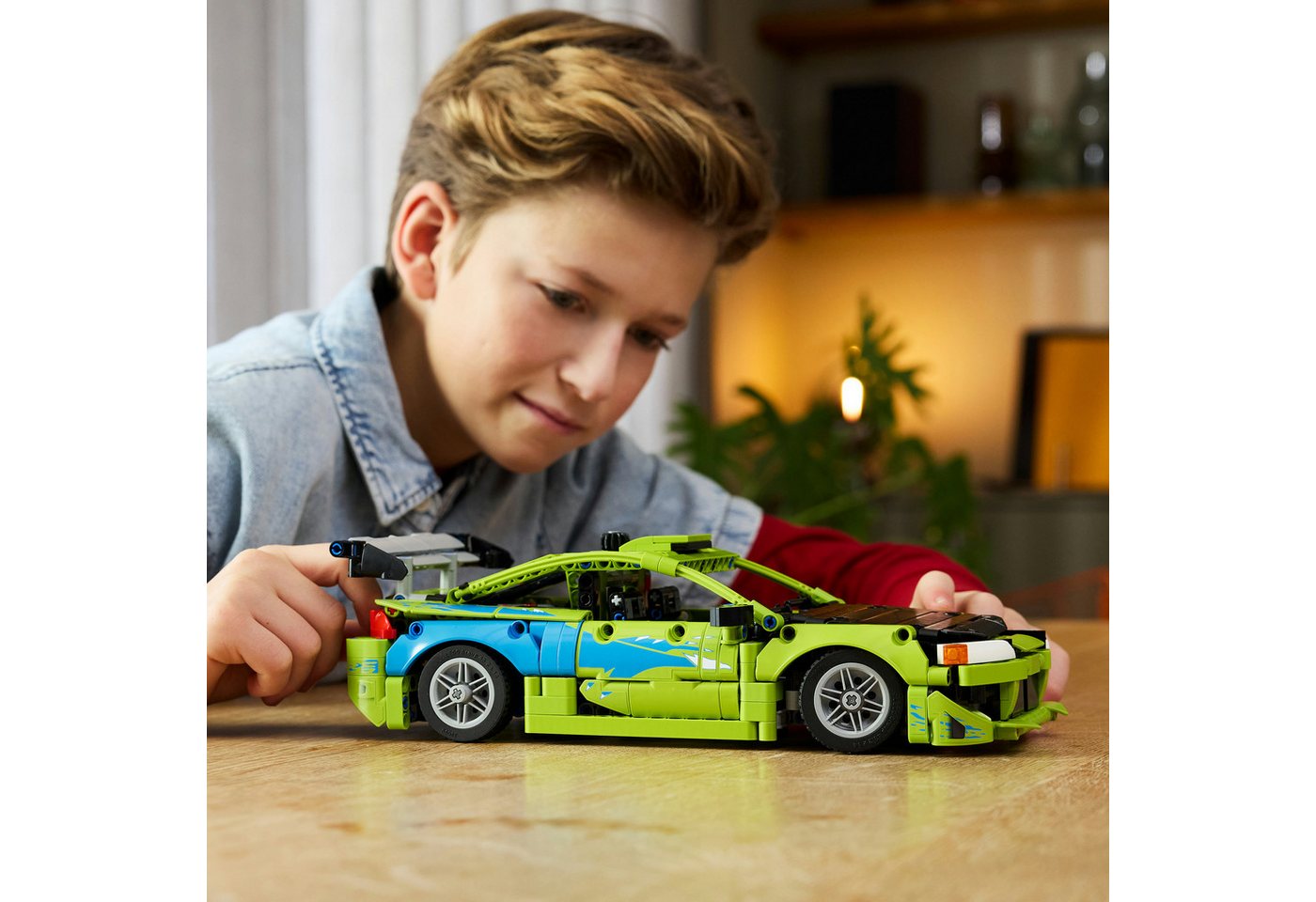 LEGO® Fast and Furious Mitsubishi Eclipse Auto (42229), LEGO Technic Konstruktionsspielsteine, (827 St), Made in Europe – Bild 2 von 5