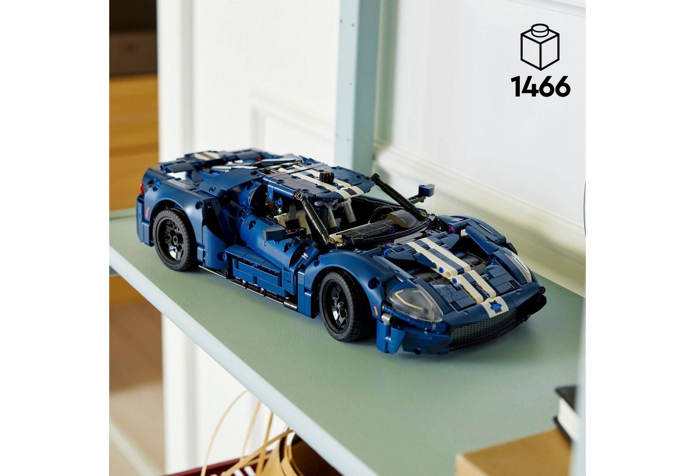 LEGO® Ford GT 2022 (42154), LEGO Technic Konstruktionsspielsteine, (1466 St) – Bild 3 von 5