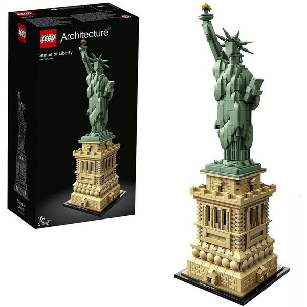 LEGO® Freiheitsstatue (21042), LEGO Architecture Konstruktionsspielsteine, (1685 St), Made in Europe