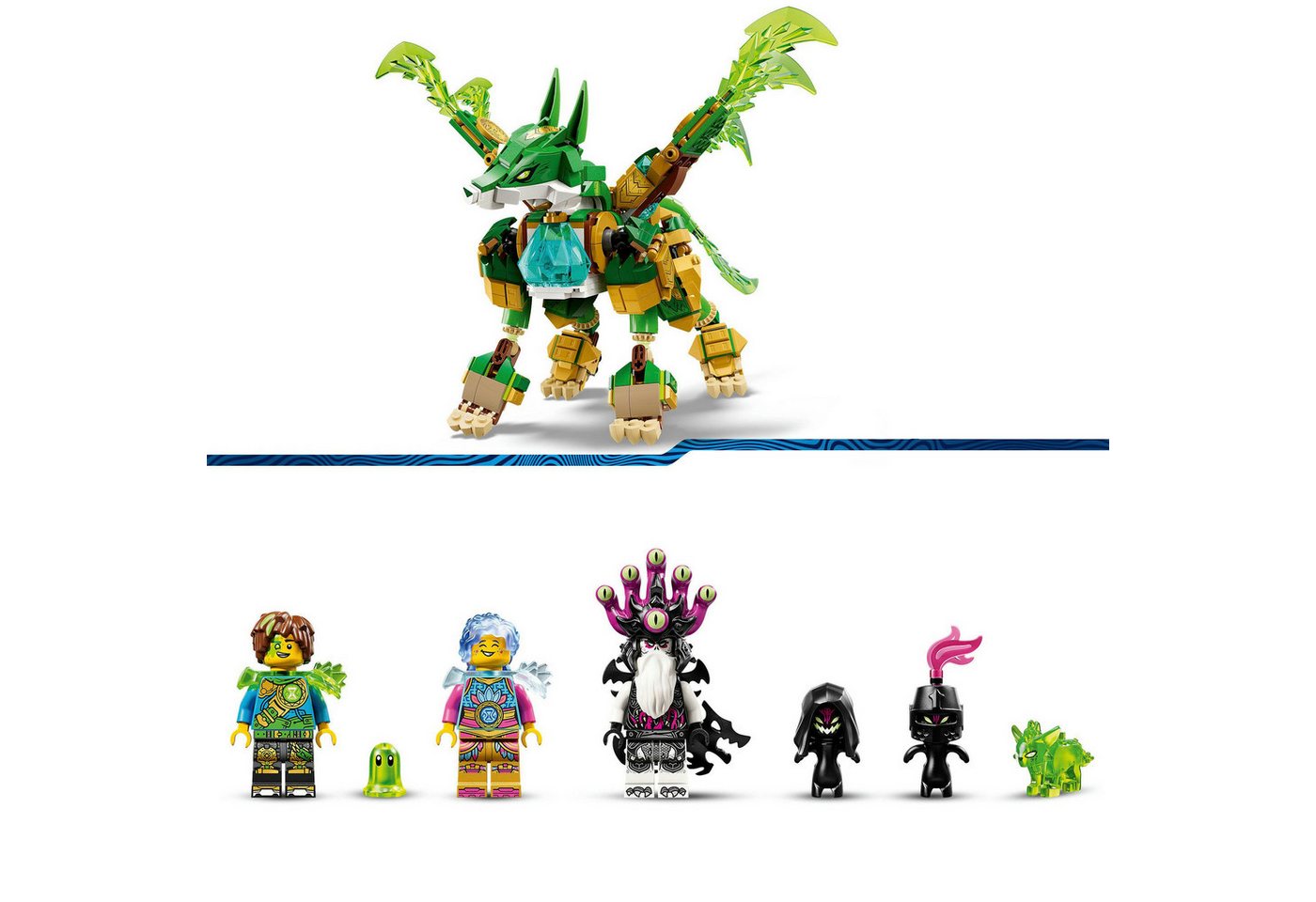 LEGO® Fuchs-Wächtermech (71508), LEGO DREAMZzz Konstruktionsspielsteine, (883 St), Made in Europe – Bild 5 von 5