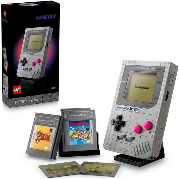 LEGO® Game Boy (72046), LEGO Super Mario Konstruktionsspielsteine, (421 St), Made in Europe