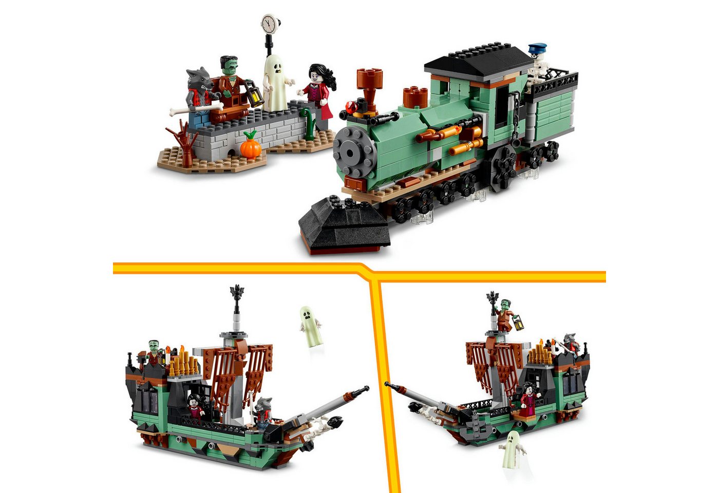 LEGO® Geisterhaus (31167), LEGO Creator Konstruktionsspielsteine, (736 St), Made in Europe – Bild 5 von 5