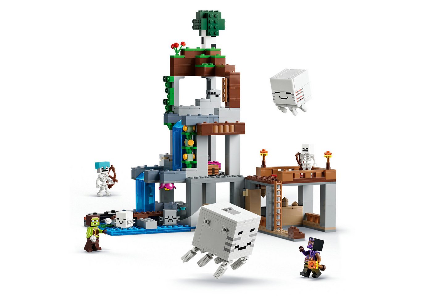 LEGO® Ghast-Station (21597), LEGO Minecraft Konstruktionsspielsteine, (754 St), Made in Europe – Bild 4 von 5