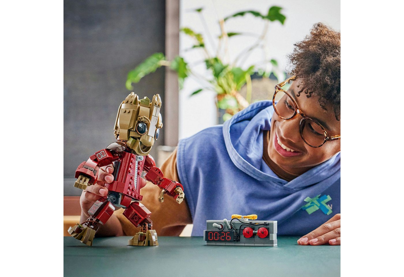 LEGO® Groot im Ravager-Outfit (76341), LEGO Super Heroes Konstruktionsspielsteine, (604 St), Made in Europe – Bild 2 von 5