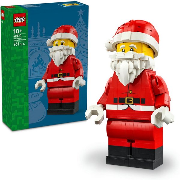 LEGO® Große Weihnachtsmann-Minifigur (40820), LEGO Iconic Konstruktionsspielsteine, (761 St), Made in Europe