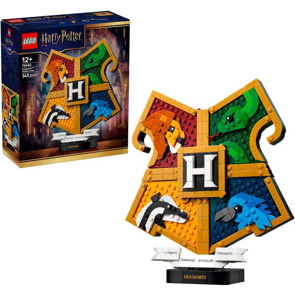 LEGO® Hogwarts Hauswappen (76462), LEGO Harry Potter™ Konstruktionsspielsteine, (545 St), Made in Europe