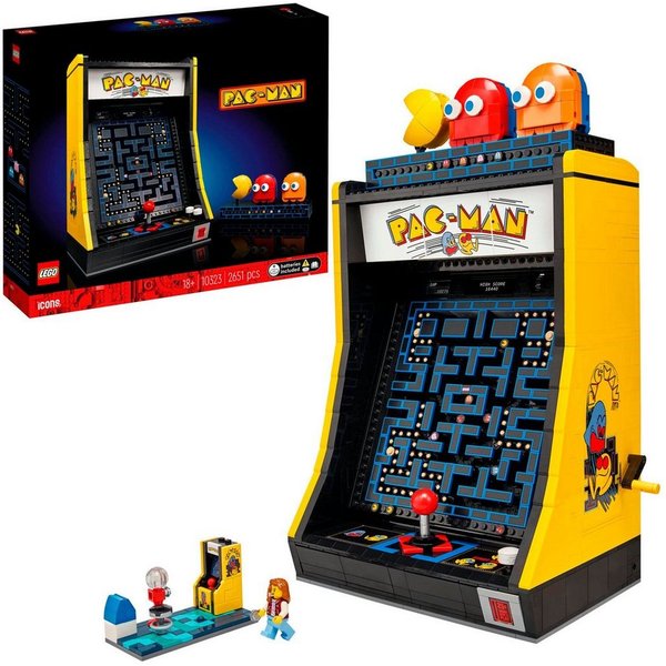 LEGO® LEGO Icons PAC-MAN Spielautomat, Spielbausteine