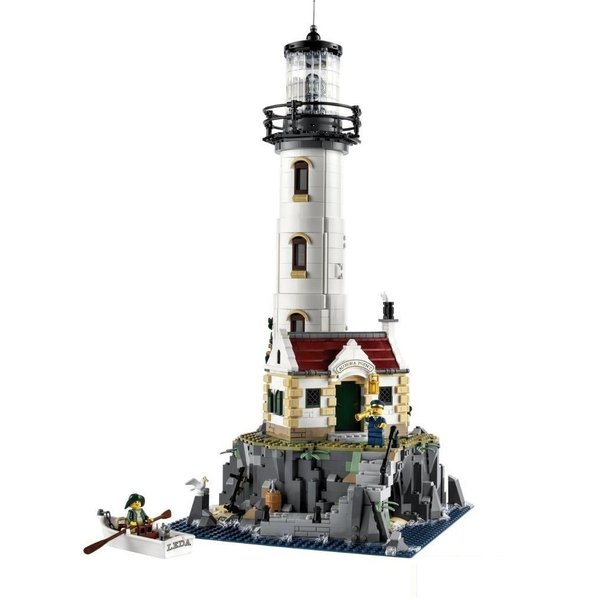 LEGO® Ideas 21335 - Motorisierter Leuchtturm Spielbausteine, (2065 St)