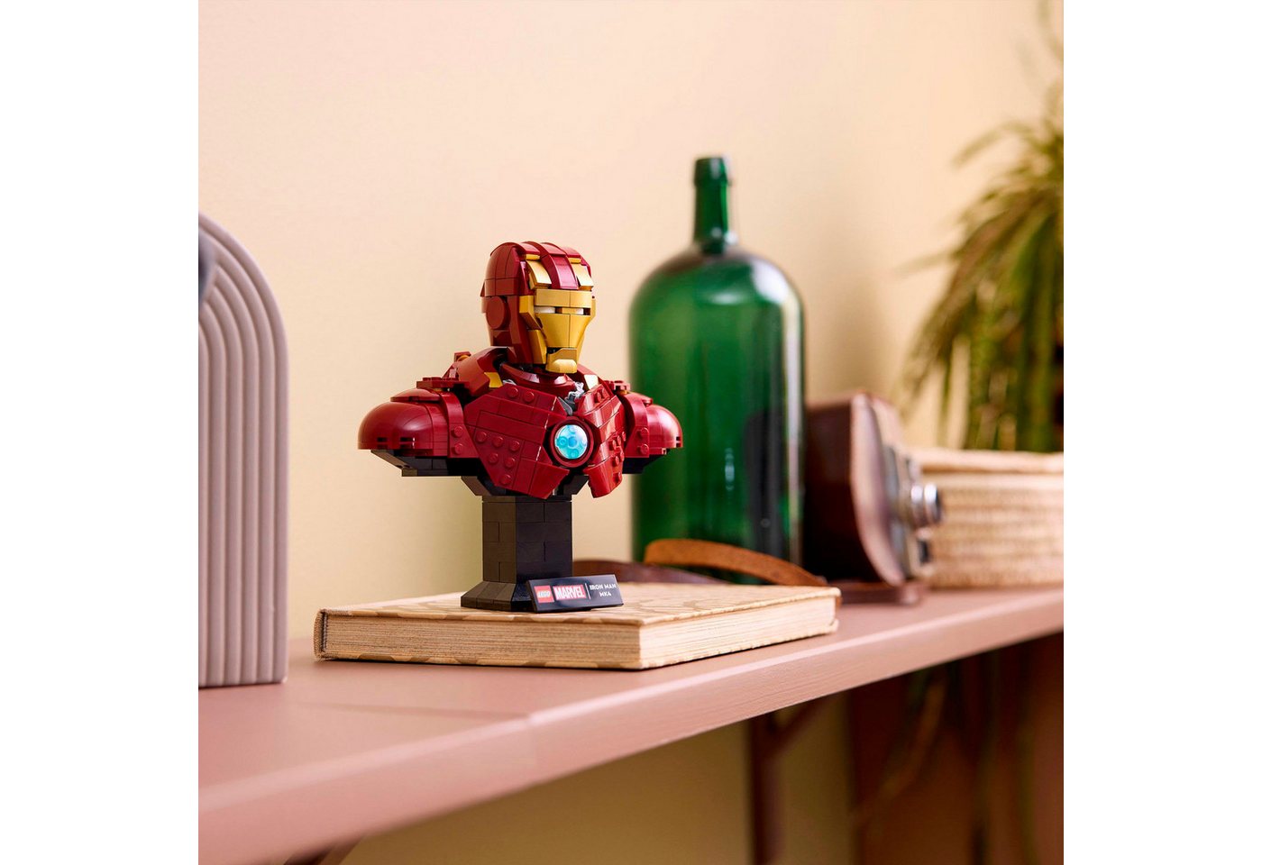 LEGO® Iron Man MK4 (76327), LEGO Super Heroes Konstruktionsspielsteine, (436 St), Made in Europe – Bild 4 von 5
