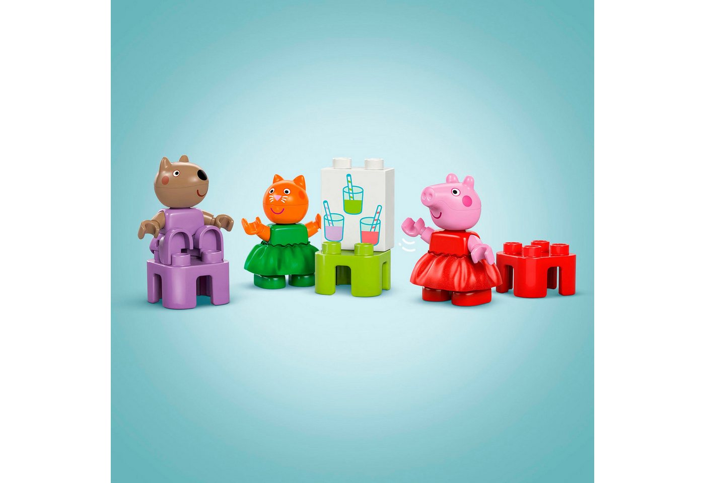 LEGO® Jahrmarkt (10453), LEGO DUPLO Peppa Pig Konstruktionsspielsteine, (53 St), Made in Europe – Bild 5 von 5