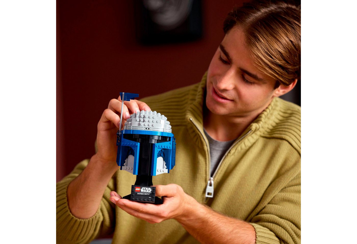 LEGO® Jango Fett Helm (75408), LEGO Star Wars ™ Konstruktionsspielsteine, (616 St), Made in Europe – Bild 2 von 5