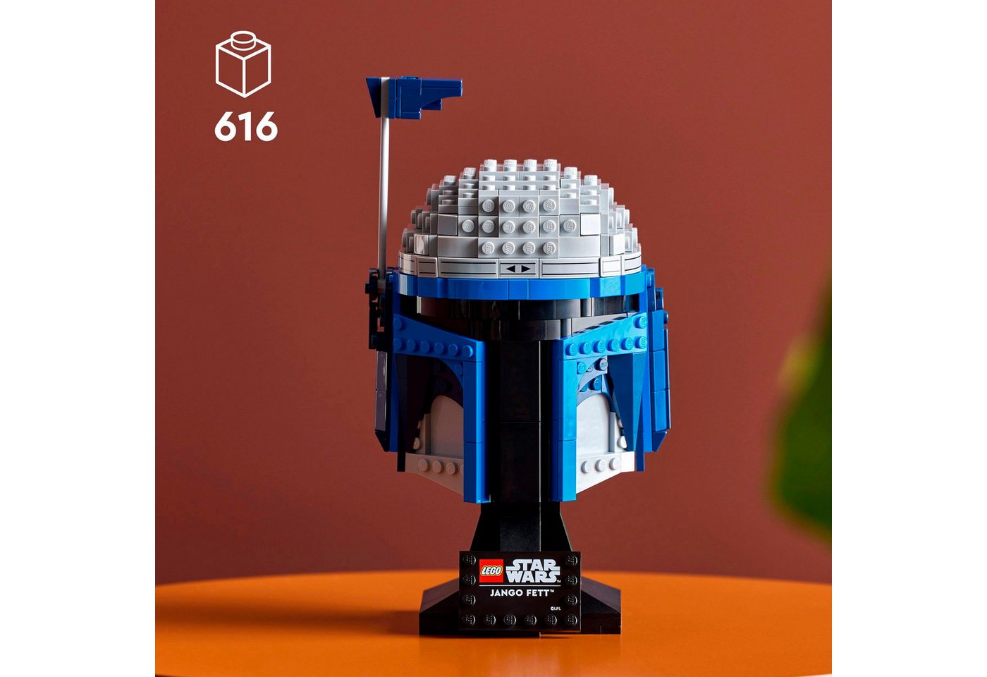 LEGO® Jango Fett Helm (75408), LEGO Star Wars ™ Konstruktionsspielsteine, (616 St), Made in Europe – Bild 3 von 5