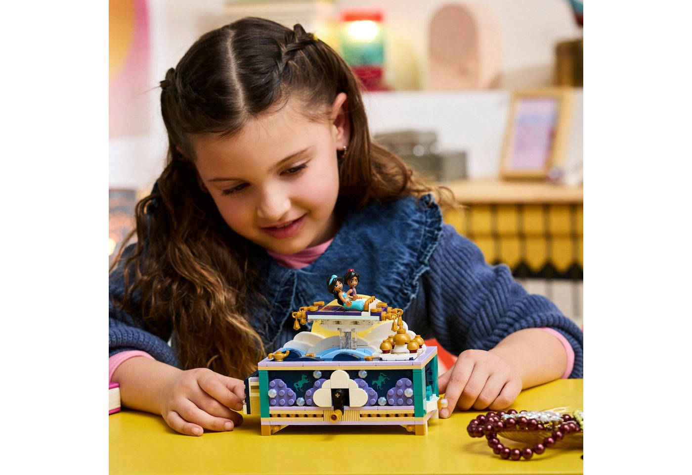 LEGO® Jasmins Schmuckkästchen (43295), LEGO Disney Princess Konstruktionsspielsteine, (458 St) – Bild 2 von 5