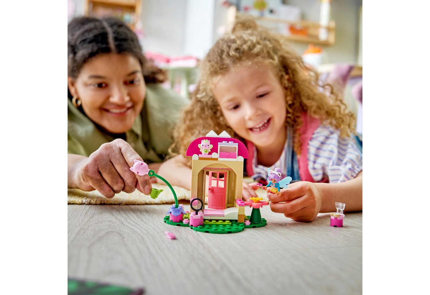 LEGO® Kitty Fees Gartenhaus (11212), LEGO Gabby's Dollhouse Konstruktionsspielsteine, (103 St), Made in Europe – Bild 2 von 5