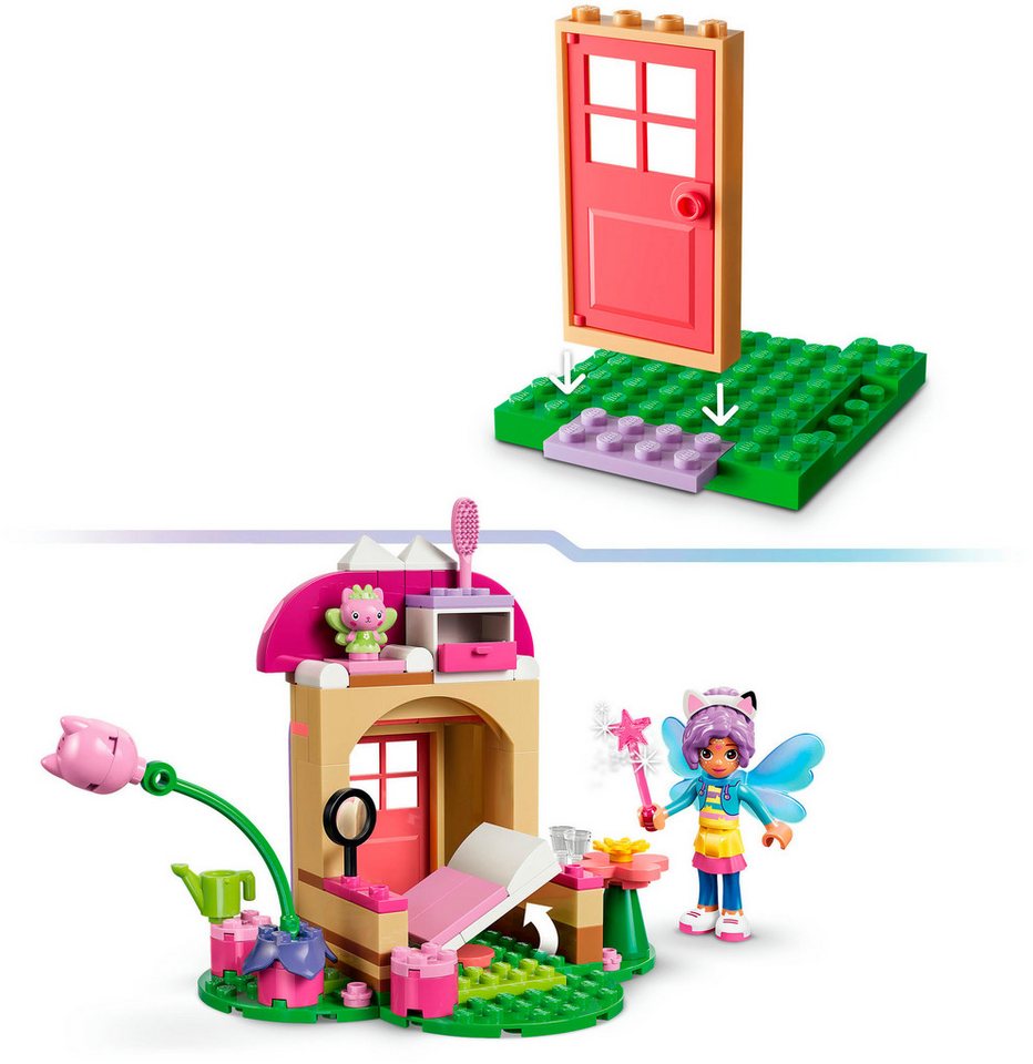 LEGO® Kitty Fees Gartenhaus (11212), LEGO Gabby's Dollhouse Konstruktionsspielsteine, (103 St), Made in Europe – Bild 4 von 5