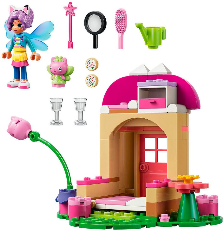 LEGO® Kitty Fees Gartenhaus (11212), LEGO Gabby's Dollhouse Konstruktionsspielsteine, (103 St), Made in Europe – Bild 5 von 5