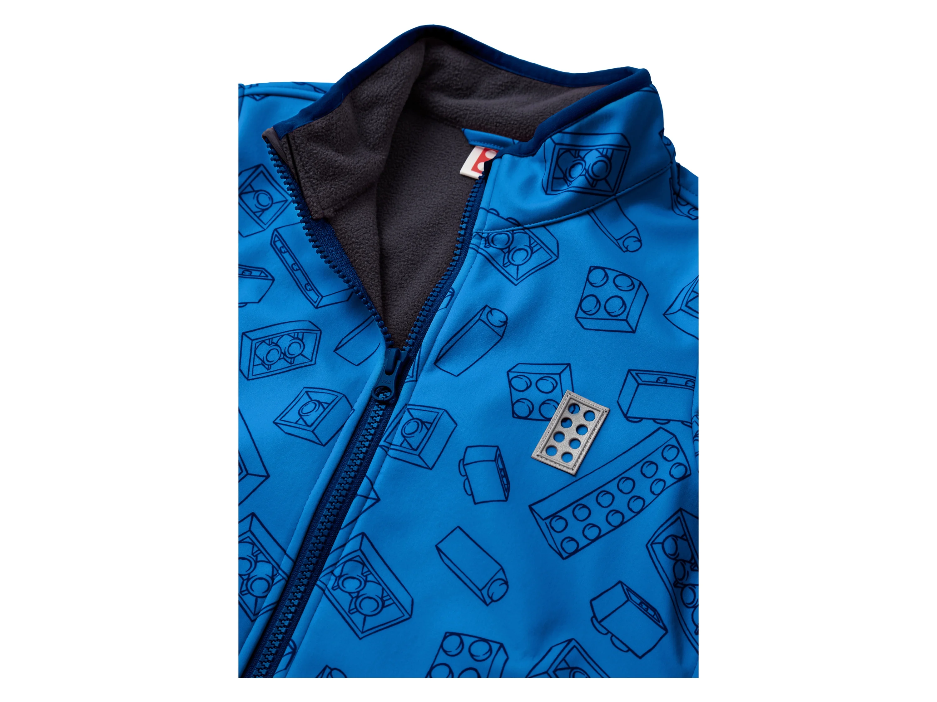 LEGO Kleinkinder Softshelljacke (Blau, 98/104) – Bild 4 von 4