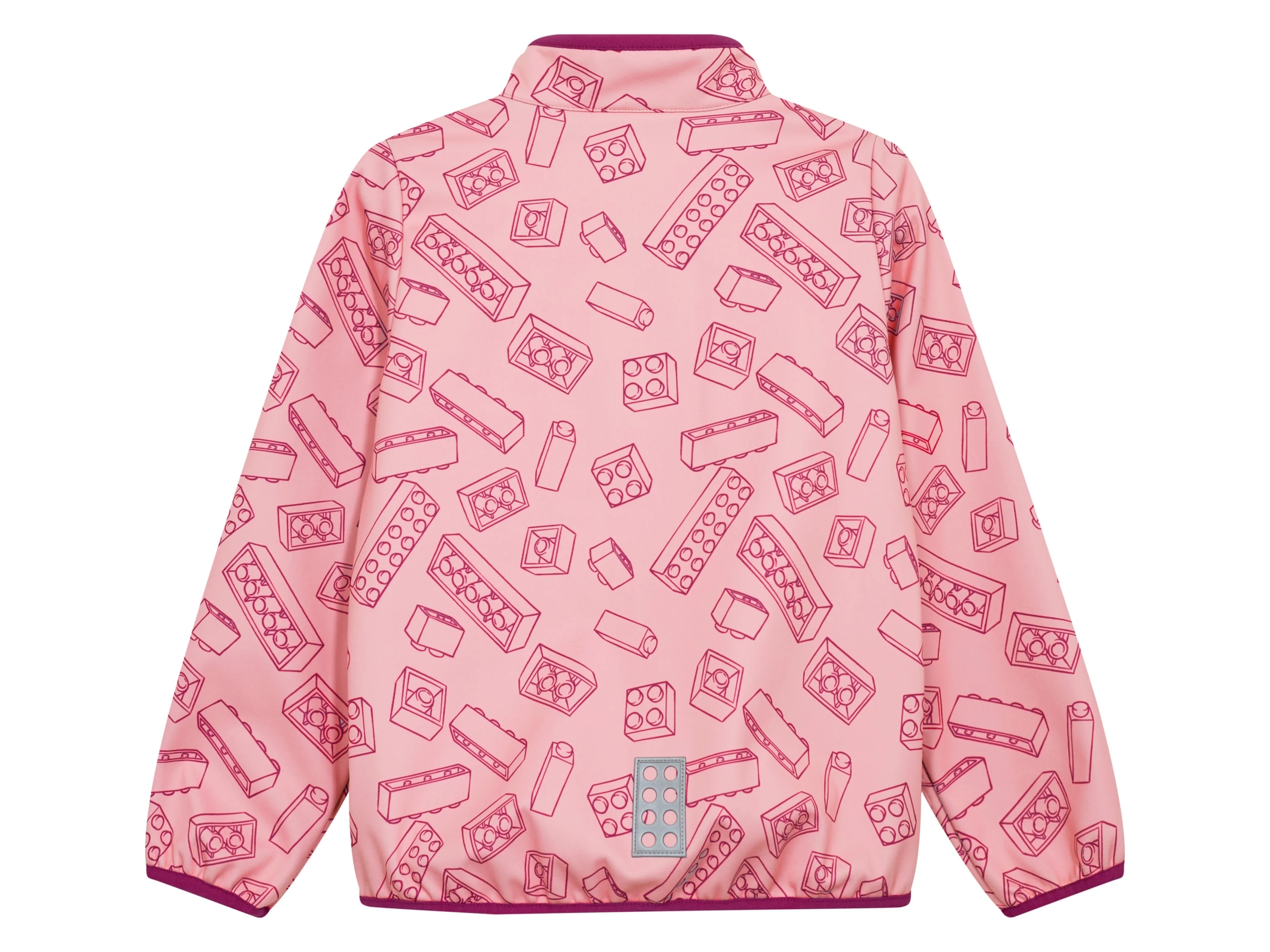 LEGO Kleinkinder Softshelljacke (Rosa, 122/128) – Bild 3 von 4