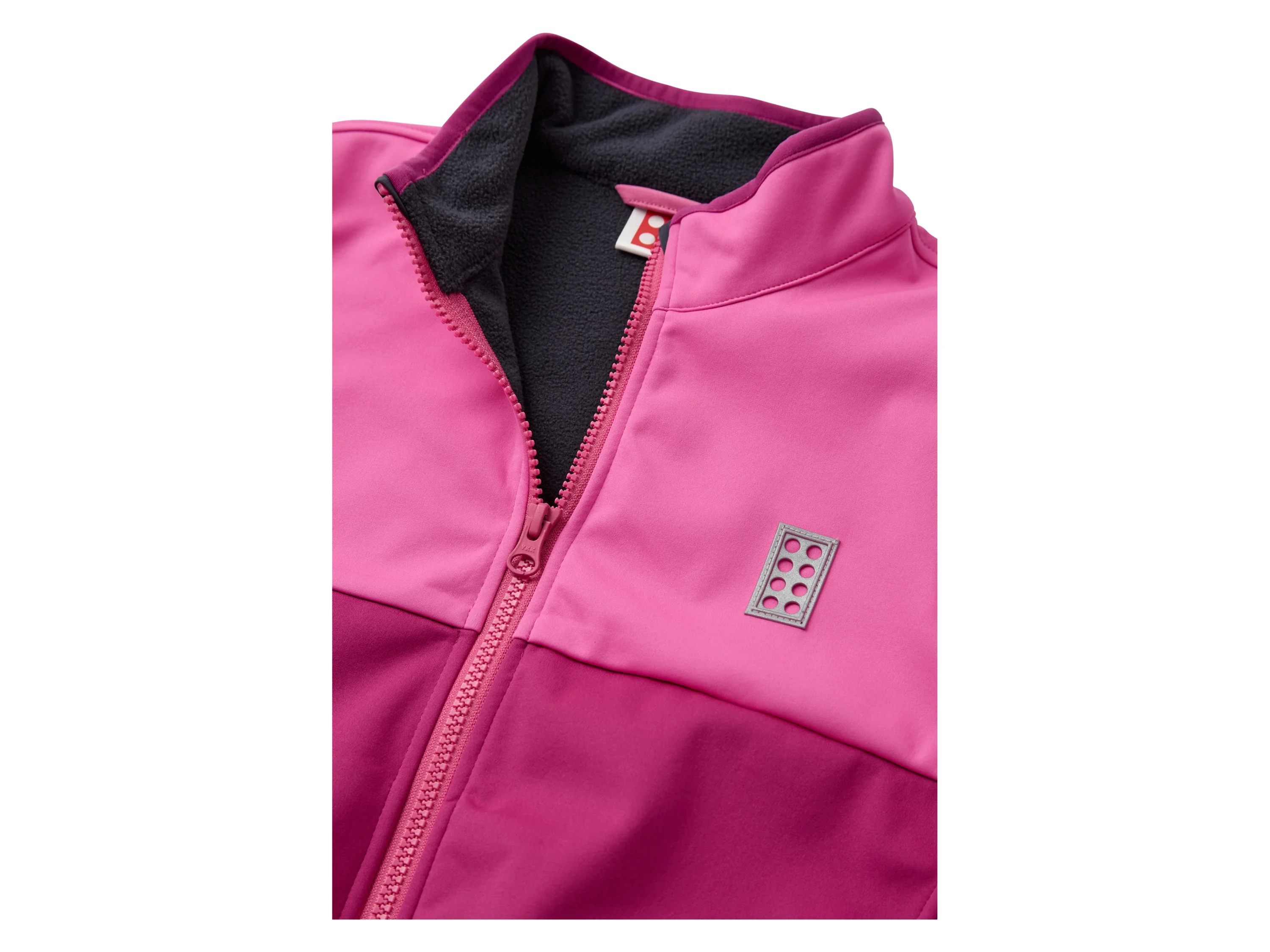 LEGO Kleinkinder Softshelljacke (rosa/pink, 98/104) – Bild 3 von 4