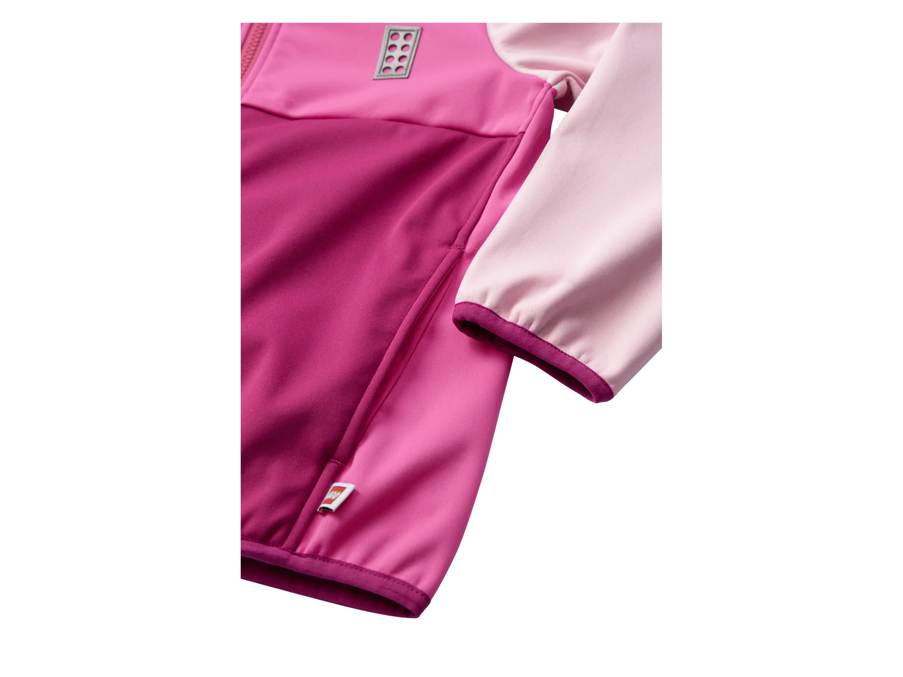 LEGO Kleinkinder Softshelljacke (rosa/pink, 98/104) – Bild 4 von 4