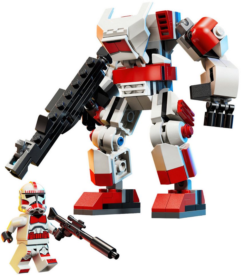 LEGO® Klon-Schocktruppen Mech (75448), LEGO Star Wars Konstruktionsspielsteine, (151 St) – Bild 4 von 5
