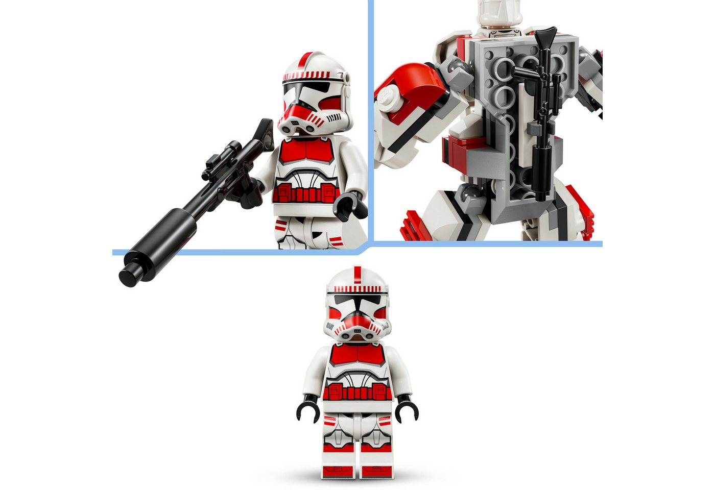 LEGO® Klon-Schocktruppen Mech (75448), LEGO Star Wars Konstruktionsspielsteine, (151 St) – Bild 5 von 5