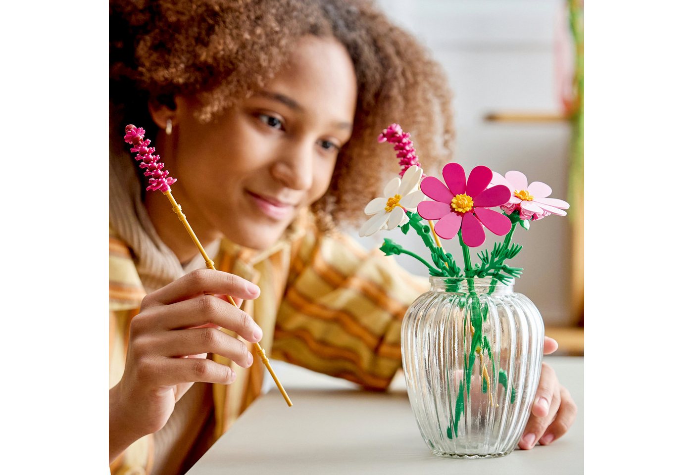 LEGO® Kosmeen (11514), LEGO Botanicals Konstruktionsspielsteine, (171 St), Made in Europe – Bild 2 von 5