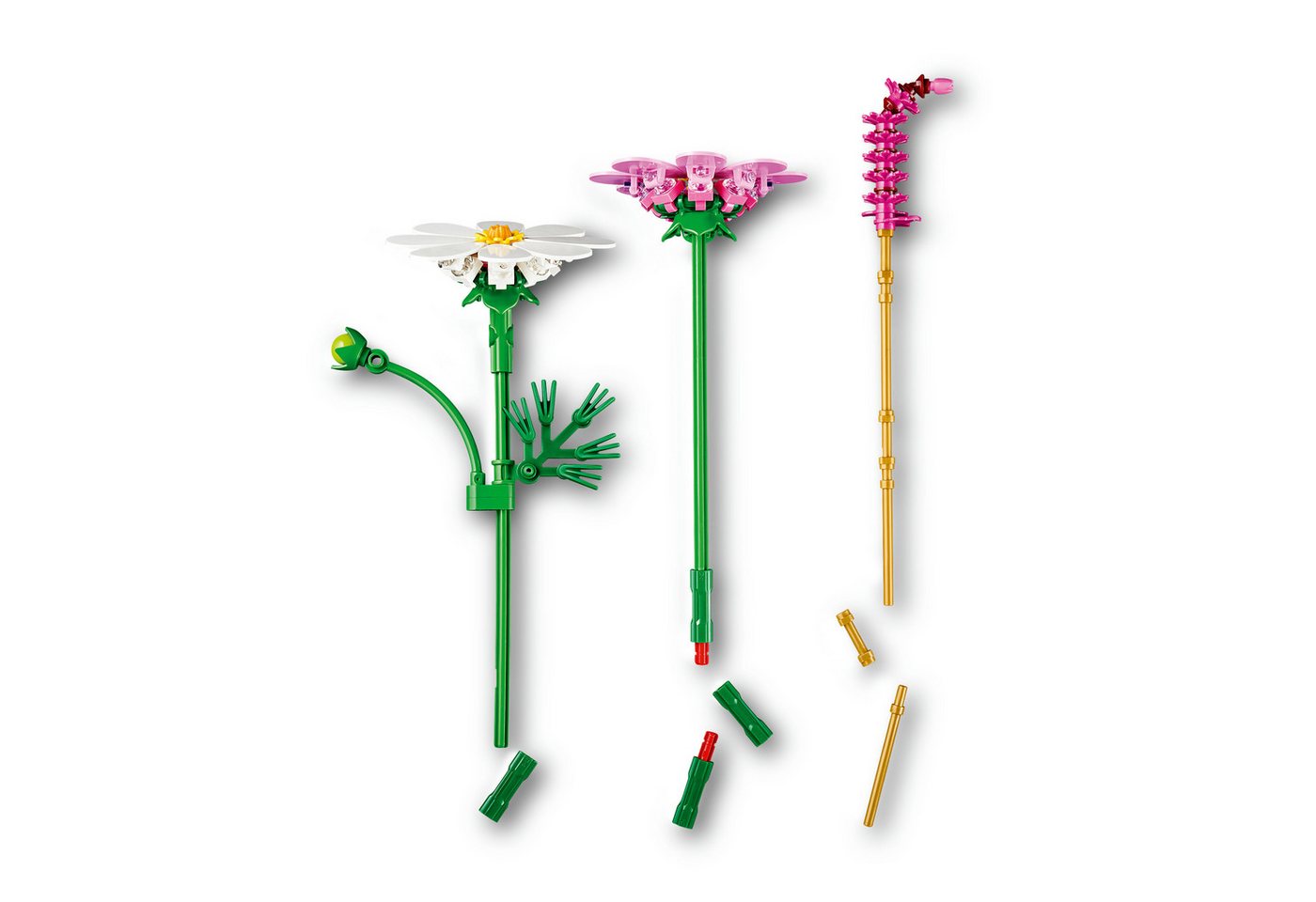 LEGO® Kosmeen (11514), LEGO Botanicals Konstruktionsspielsteine, (171 St), Made in Europe – Bild 5 von 5