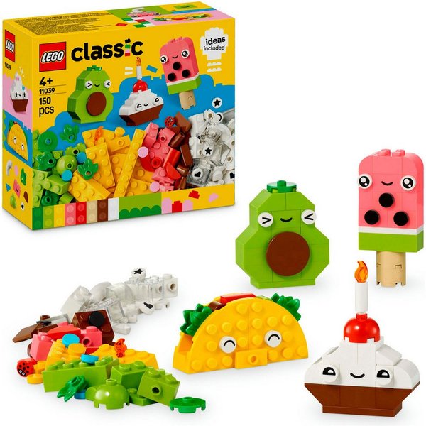 LEGO® Kreativer Snack Bauspaß (11039), LEGO Classic Konstruktionsspielsteine, (150 St), Made in Europe