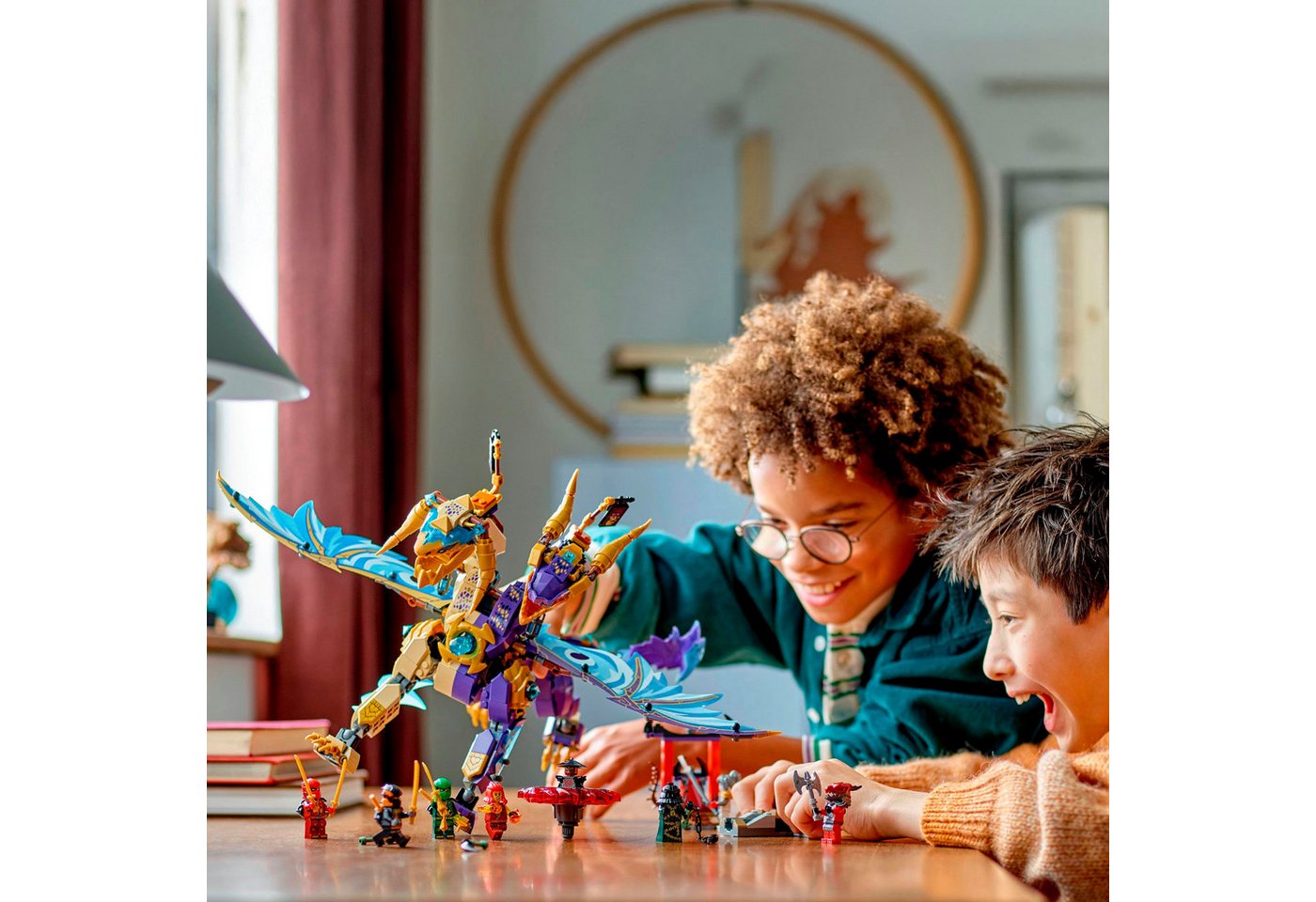 LEGO® Lichtbogendrache (71836), LEGO Ninjago Konstruktionsspielsteine, (869 St), Made in Europe – Bild 2 von 5