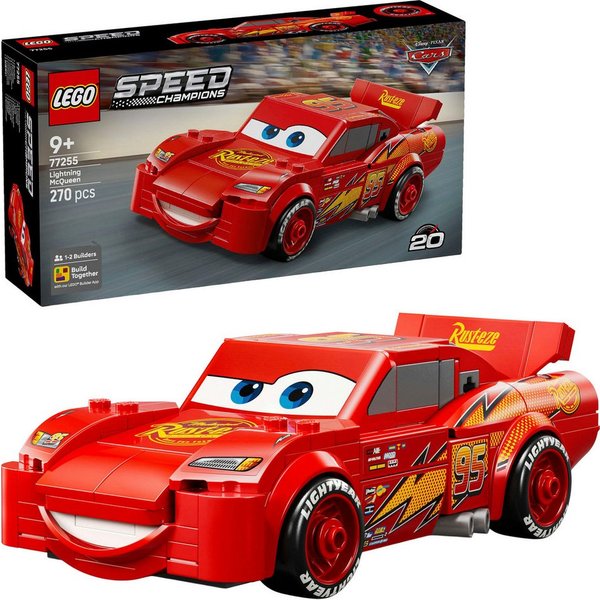LEGO® Lightning McQueen (77255), LEGO Speed Champions Konstruktionsspielsteine, (270 St)
