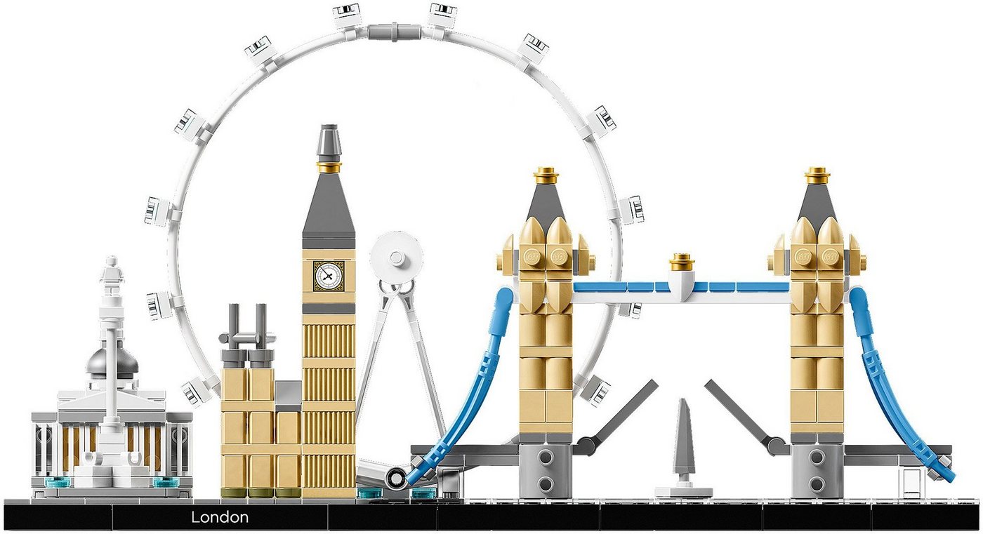 LEGO® London (21034), LEGO Architecture Konstruktionsspielsteine, (468 St), Made in Europe – Bild 3 von 5