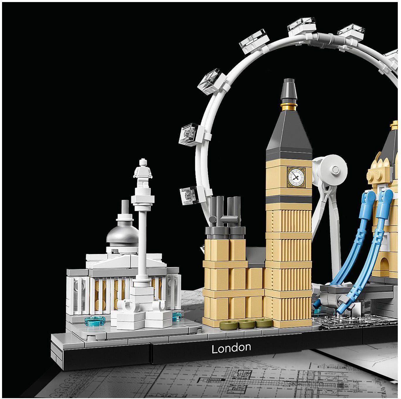 LEGO® London (21034), LEGO Architecture Konstruktionsspielsteine, (468 St), Made in Europe – Bild 5 von 5