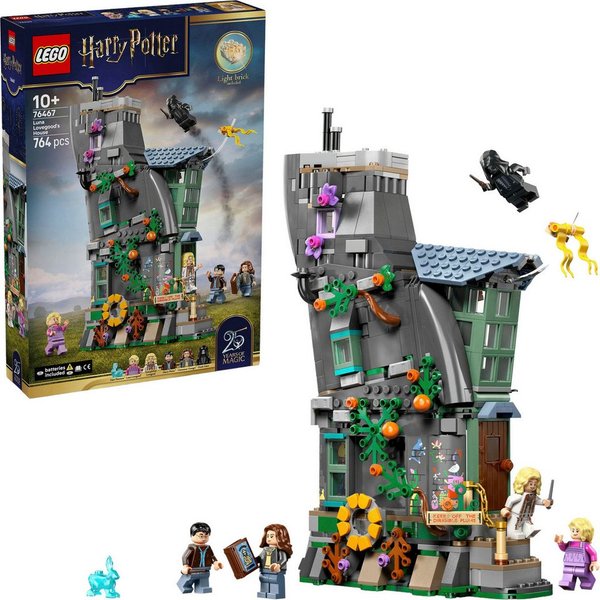 LEGO® Luna Lovegoods Haus (76467), LEGO Harry Potter™ Konstruktionsspielsteine, (764 St)