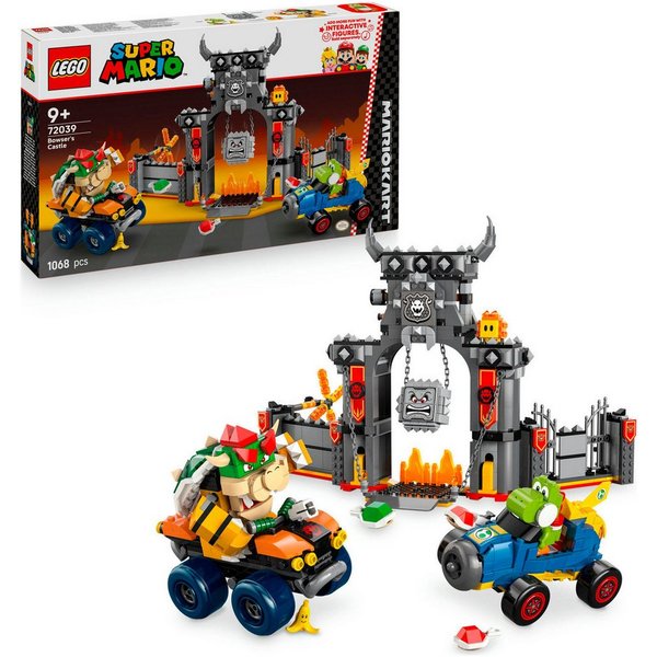 LEGO® Mario Kart – Bowsers Festung (72039), LEGO Super Mario Konstruktionsspielsteine, (1068 St), Made in Europe