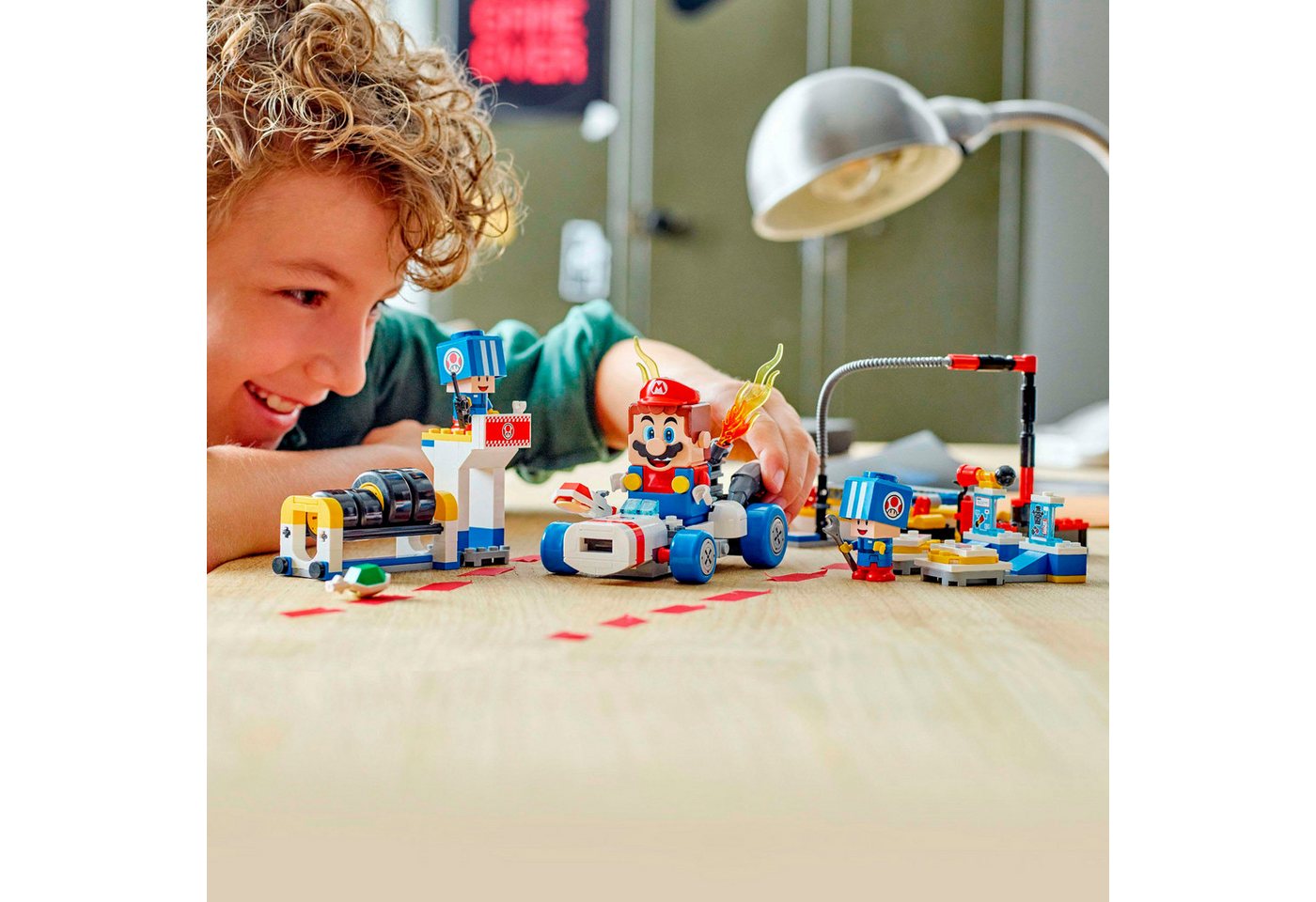 LEGO® Mario Kart™ – Toads Werkstatt (72035), LEGO Super Mario Konstruktionsspielsteine, (390 St), Made in Europe – Bild 2 von 5