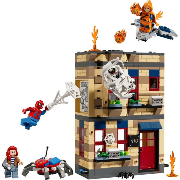 LEGO® Marvel 76317 Peter Parkers Wohnung Spielbausteine, (Set, 394 St., Set)