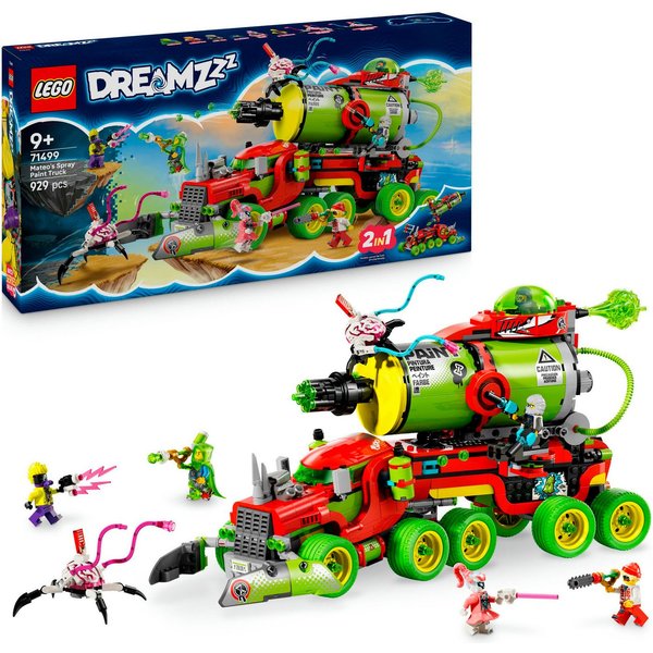 LEGO® Mateos Sprühdosen-Truck (71499), LEGO DREAMZzz Konstruktionsspielsteine, (929 St), Made in Europe