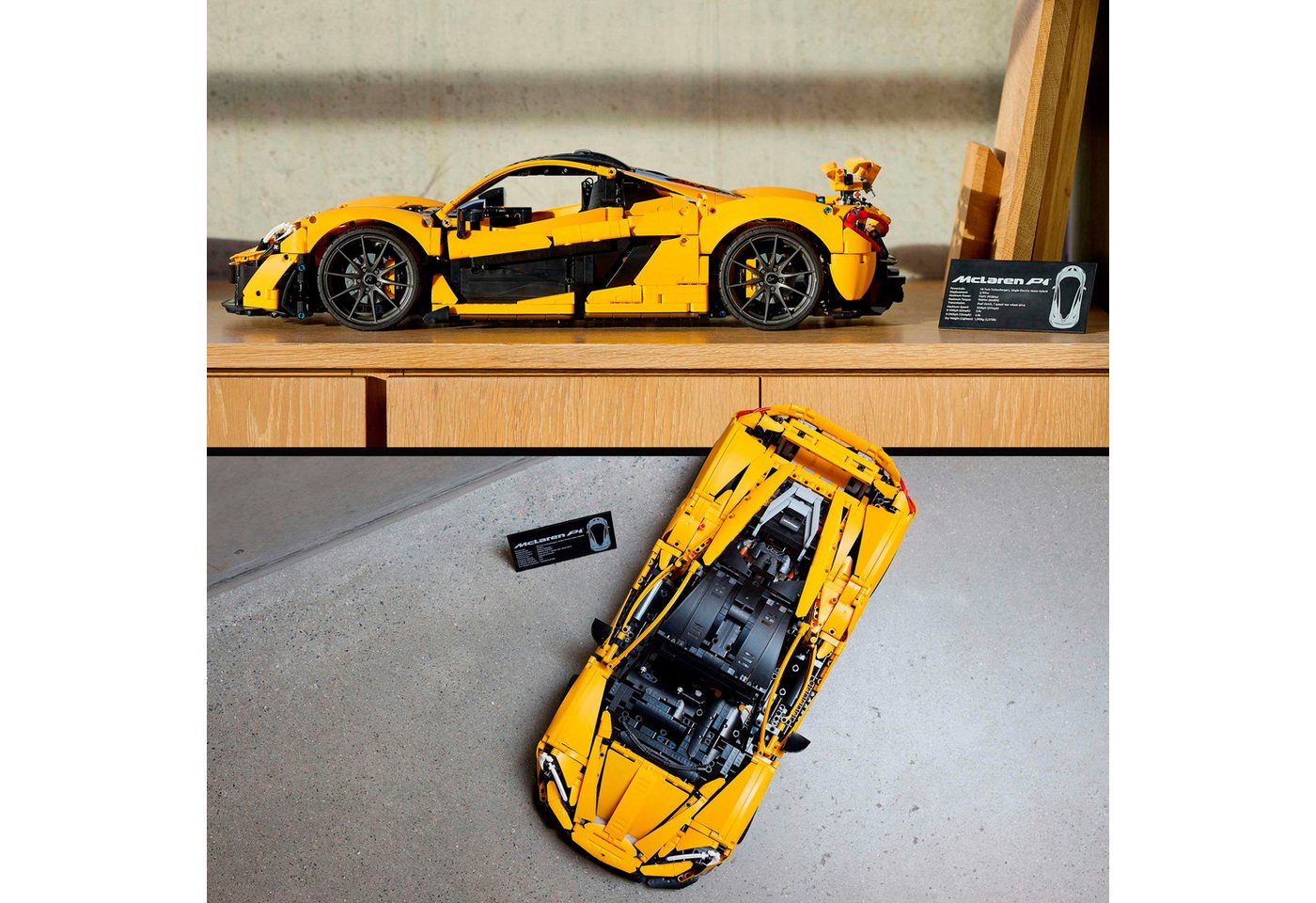 LEGO® McLaren P1™ (42172), LEGO Technic Konstruktionsspielsteine, (3893 St), Made in Europe – Bild 4 von 5