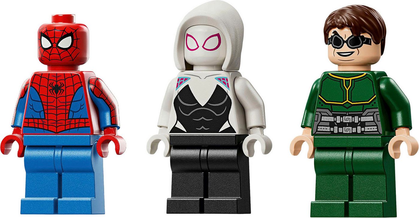 LEGO® Mech-Duell: Spider-Man vs. Doc Ock (76338), LEGO Super Heroes Konstruktionsspielsteine, (315 St), Made in Europe – Bild 5 von 5