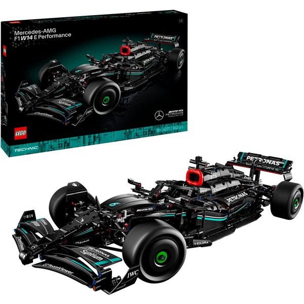 LEGO® Mercedes-AMG F1 W14 E Performance (42171), LEGO Technic Konstruktionsspielsteine, (1642 St), Made in Europe