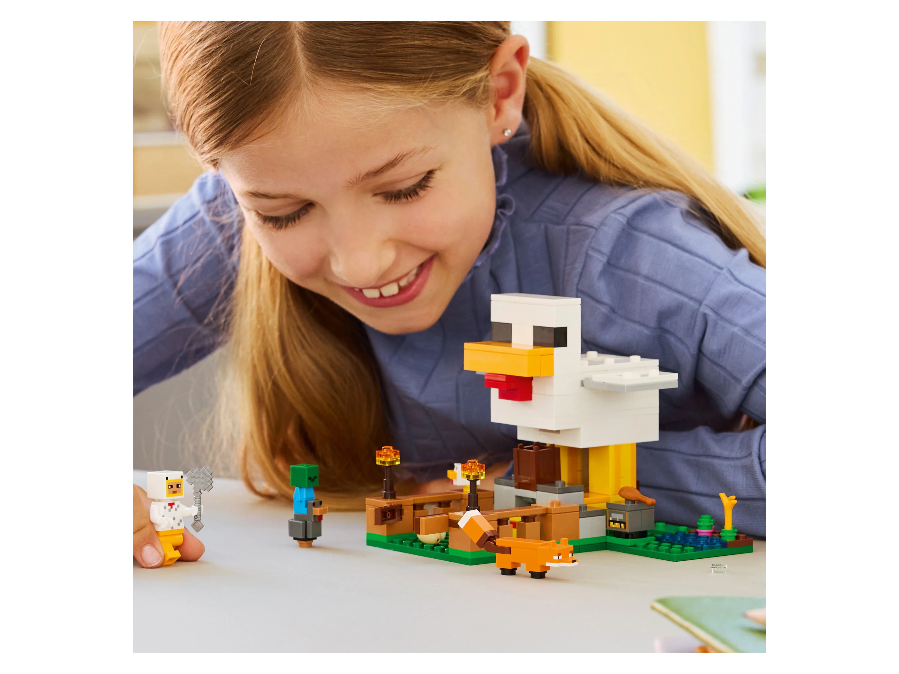 LEGO MINECRAFT 21585 Hühnerfarm – Bild 3 von 4